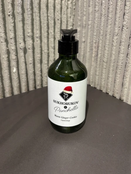 Жидкое мыло парфюмированное WARM GINGER COOKIE 300мл Сухоруков