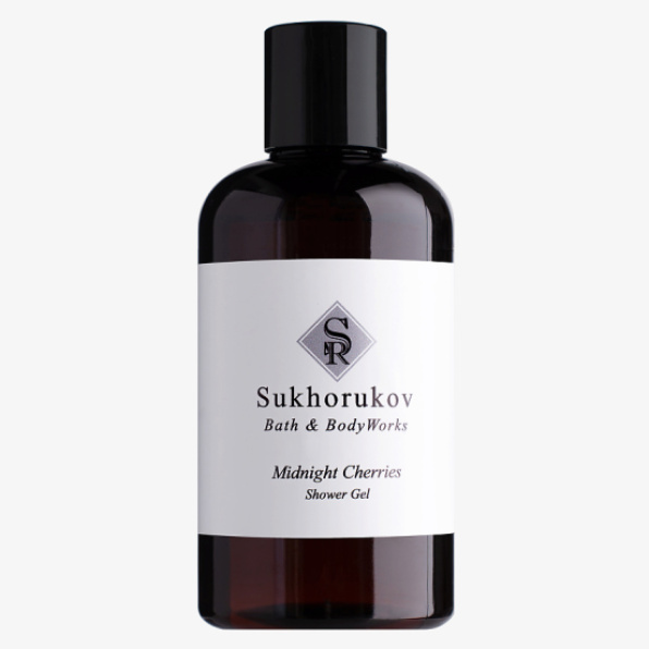 Гель для душа парфюмированный Midnight Cherries 300мл Сухоруков