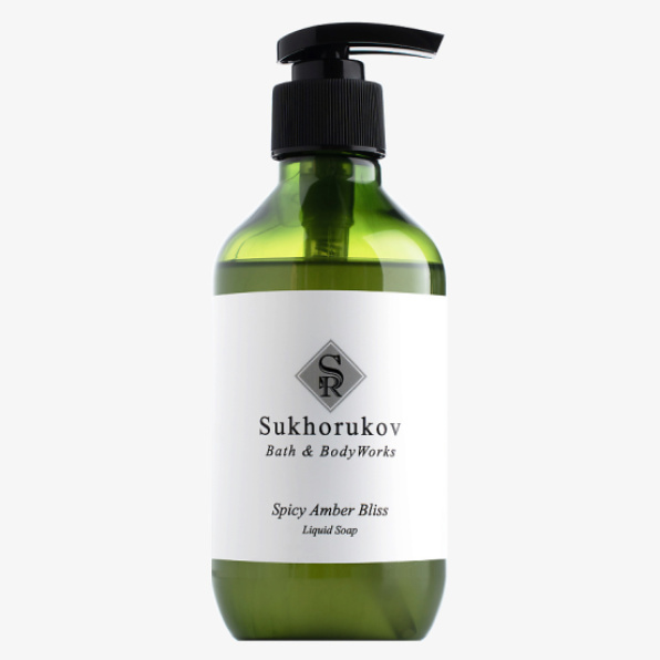 Жидкое мыло парфюмированное SPICY AMBER BLISS 300мл Сухоруков